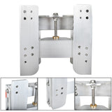 Adjustable 4 in Outboard Jack Plate, Silver JPL4400