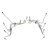 Fuel Injection Lines for 1983-1994 Ford F-150 F-250 F-350 IDI Diesel, Set of 8