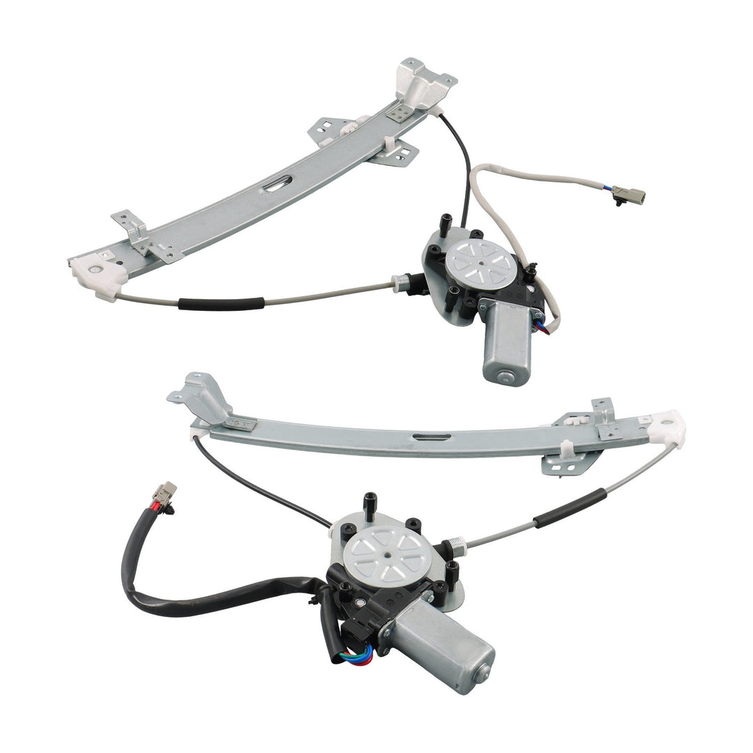 Front Power Window Regulators with Motors for 2001-2002 Acura CL, Pair 751-162