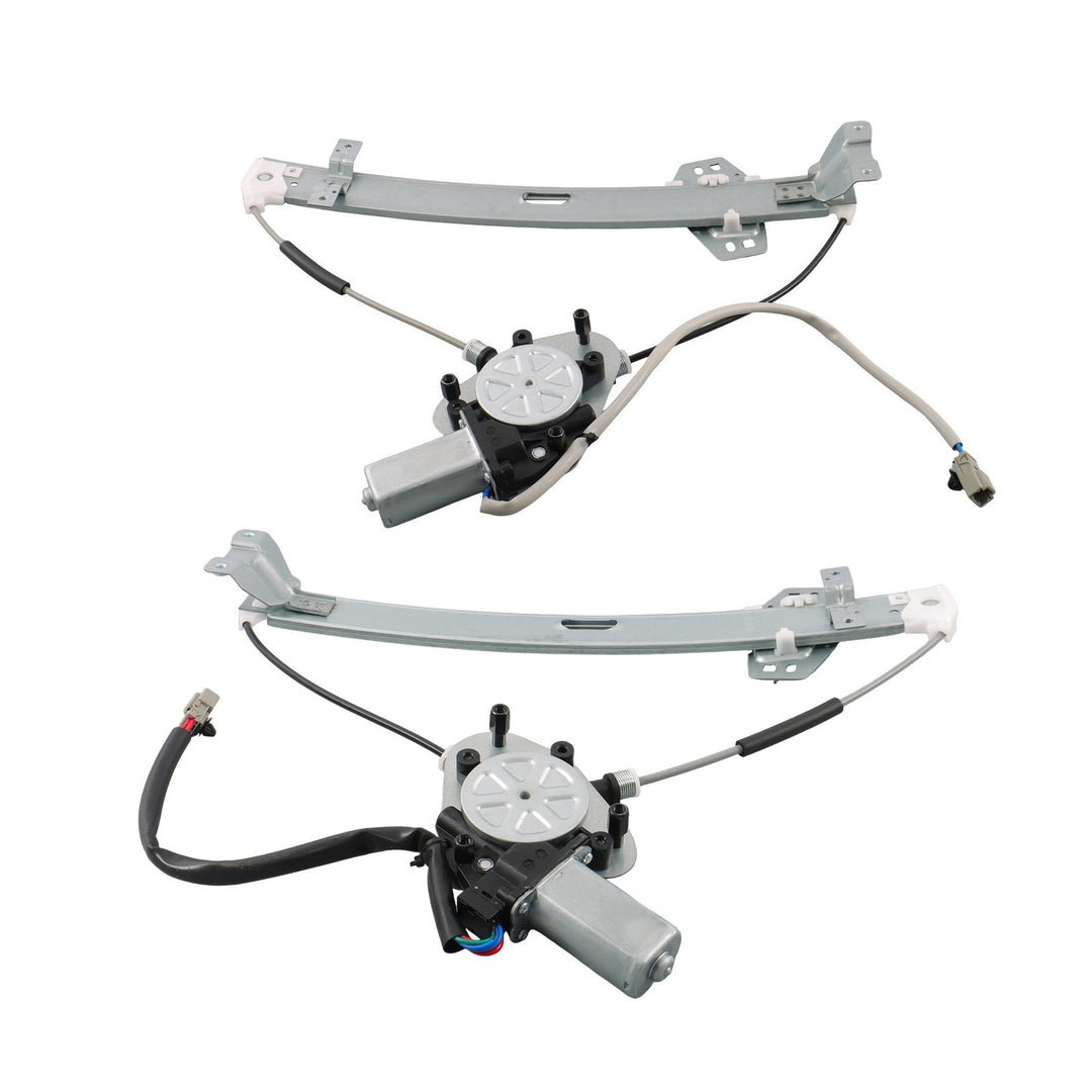 Front Power Window Regulators with Motors for 2001-2002 Acura CL, Pair 751-162