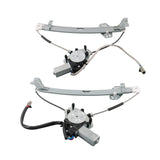 Front Power Window Regulators with Motors for 2001-2002 Acura CL, Pair 751-162