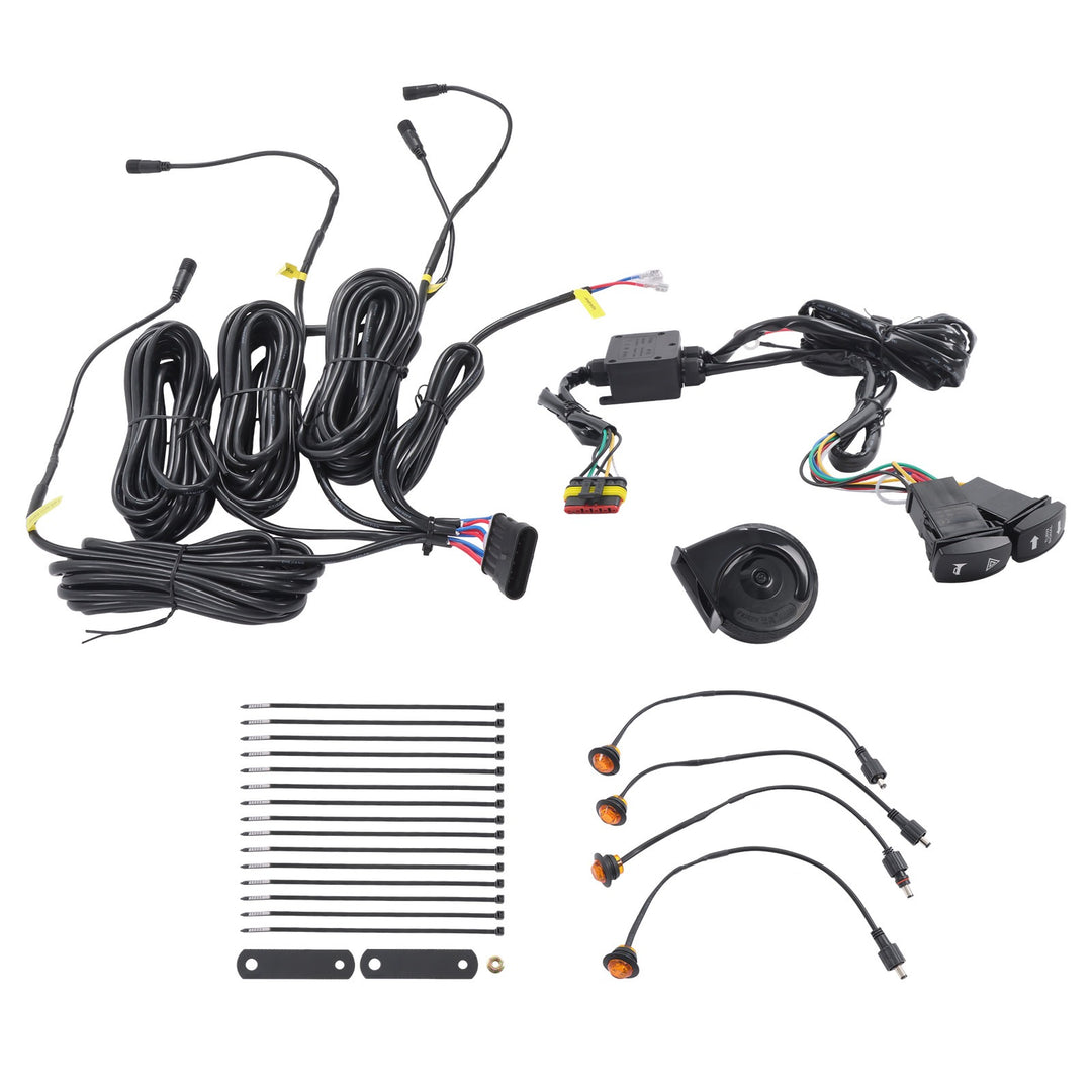 UTV Turn Signal Kit with Hazard and Horn, Street Legal, LED