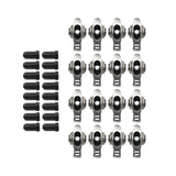 Stainless Steel Roller Rocker Arms for Big Block Chevy 454, 1.7 Ratio 7/16 in Stud