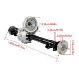 Rear Axle Assembly for 1998-Up Club Car DS and 2004-Up Precedent Electric Golf Carts 1027717-01
