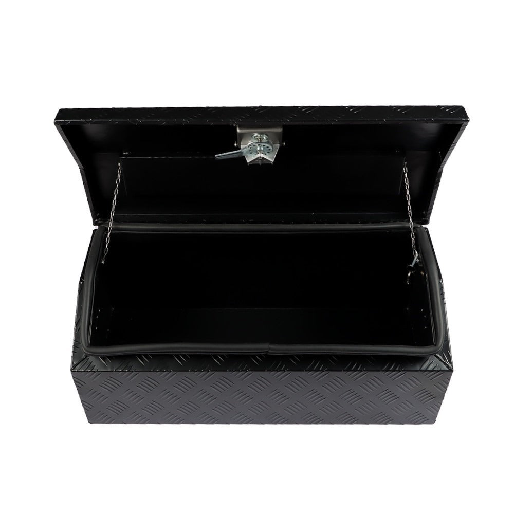 Aluminum Tool Box with Lock, 30 x 13 x 13 in