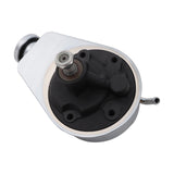 Chrome Pulley and Bracket Kit with Long Water Pump for Small Block Chevy