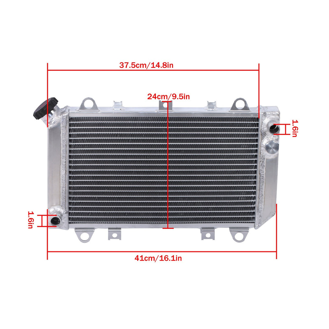 Aluminum Radiator for 1993-2002 Kawasaki Mule 2500 2510 2520 39061-1270