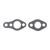 Chrome Pulley and Bracket Kit with Long Water Pump for Small Block Chevy