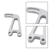 Chrome Pulley and Bracket Kit with Long Water Pump for Small Block Chevy