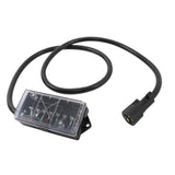 7-Way Trailer Wiring Upgrade Kit with Junction Box and RV Style Connector, 6 ft