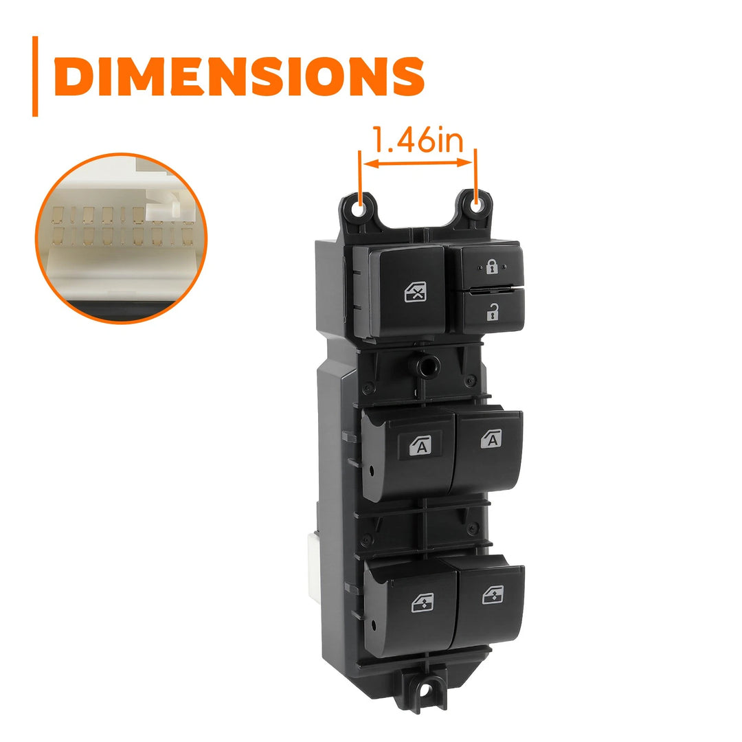 Toyota Camry driver master power window switch alternate view