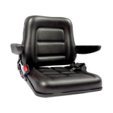 Tractor Forklift Seat Excavator Universal Adjustable Backrest Armrest – product image 2