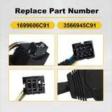Turn Signal Switch Fit for International 1990-2002 4600-4900 1699606C91 – product image 4