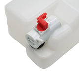 Universal UTV 12V Windshield Washer Bottle Tank Pump Wiper System Reservoir Kit – product image 4