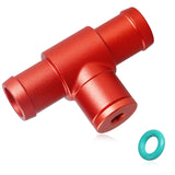 Upgraded Aluminum Red Heater Hose Connector for 2003-2004 Infiniti M45 US 92500-AR000 – product image