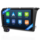 Black Eonon M3BKX6S2 9-inch Android 6+64 car stereo with LED front panel, apps, and “4G LTE” branding.