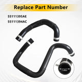 Upper & Lower Radiator Coolant Hose for 55111394AC Jeep Wrangler 2012-2018 – product image 11