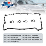 Valve Cover Gasket w/ 4 x Spark Plug Rubber Gasket for Chrysler 200 2015-2017 – product image