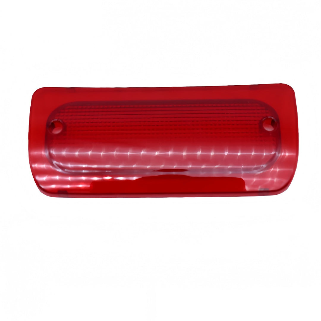 Third Brake Light Lens Red for 1994-2004 Chevrolet S-10 and GMC Sonoma Extended Cab