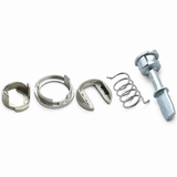 Volkswagen Polo 9N door lock repair kit components