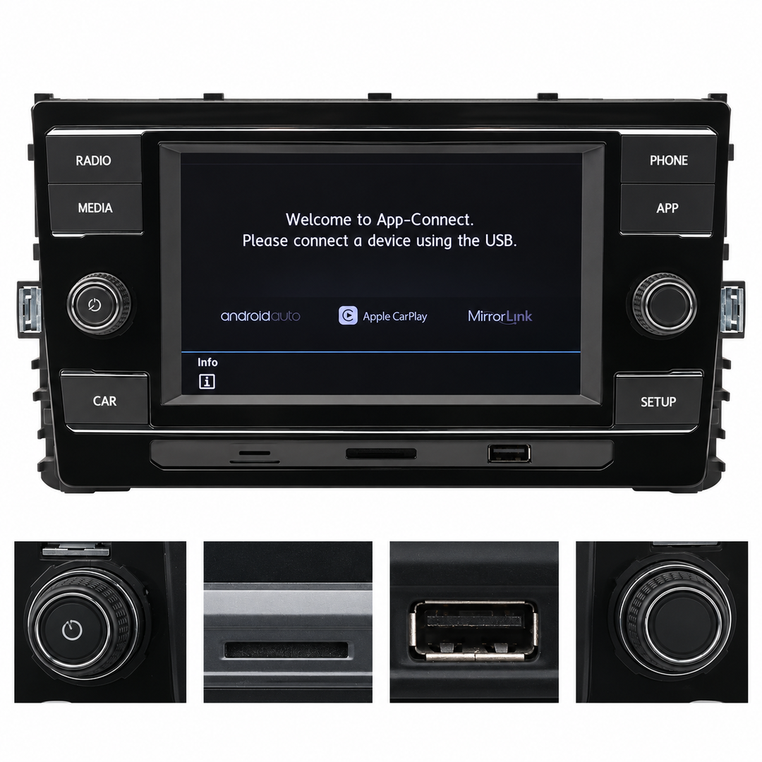 VW MQB 19D035280 radio – view 3
