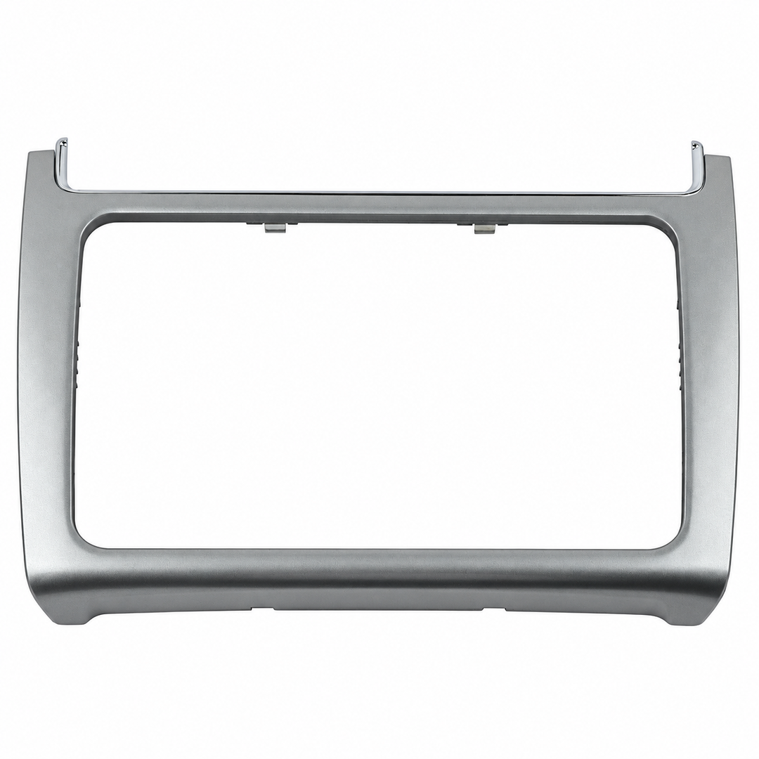 Volkswagen Polo MQB silver-gray radio surround – view 1