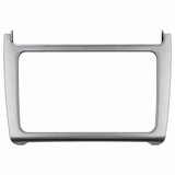 Volkswagen Polo MQB silver-gray radio surround – view 2