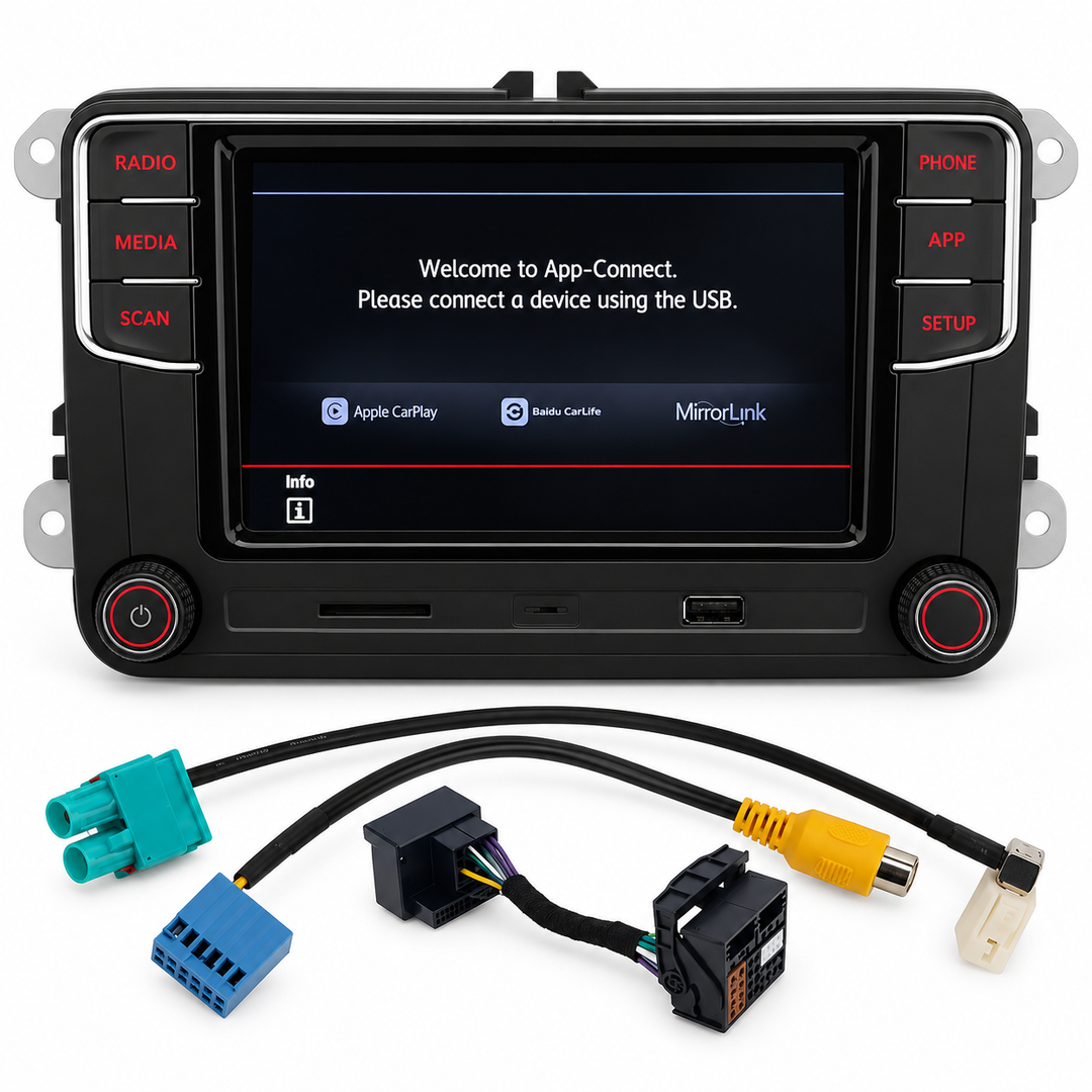 VW RCD440PRO 187B radio and connectors – view 14