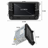 VW RCD440PRO 187B radio and connectors – view 4