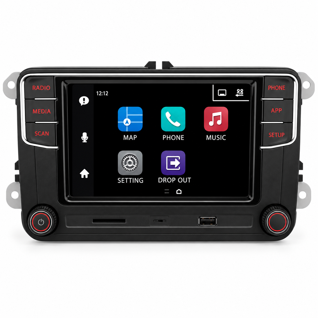 VW RCD440PRO 187B radio and connectors – view 7