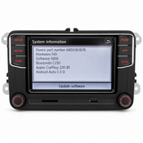 VW RCD440PRO 187B radio and connectors – view 9