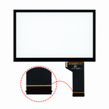VW Skoda MIB2 touchscreen digitizer 40-pin flex cable detail