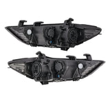 W/Bulbs For 2017 2018 Hyundai Elantra Projector Headlights Assembly Left & Right – product image 2