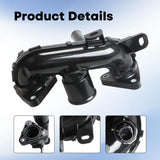 Water By-Pass Joint for Toyota Tacoma 3.5L 16356-31050 16356-31051 – product image 9