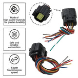 Waterproof 10 Pin Electrical 1.8mm Wire Connector Plug 6" Assembled US – product image