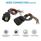 Waterproof 10 Pin Electrical 1.8mm Wire Connector Plug 6" Assembled US – product image 2
