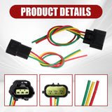 Waterproof Connector 3 Pin Electrical 1.8mm Wire Connector Plug for Truck – product image 3