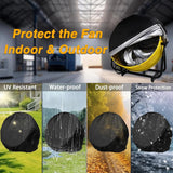 Waterproof Industrial Fan Cover for 30.5-Inch Drum Fans 420D – product image