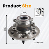 Wheel Hub Bearing Assembly Fit for Bobcat Toolcat 5600 5610 UW53 6688676 – product image