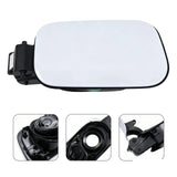White Fuel Filler Door Housing with Cap for 2019-2025 Audi Q3