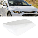 White RH Passenger Side Mirror Cover Cap for Chevrolet Malibu 2016-2025 – product image 2