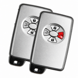 Smart Remote Key Fob Set (2 Pack) for 2005-2006 Toyota Avalon HYQ14AAF 89904-07030
