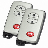 Smart Remote Key Fob Set (2 Pack) for 2010-2019 Toyota 4Runner HYQ14ACX 89904-35010