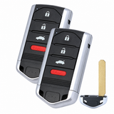 2 Smart Remote Key Fobs Driver 1 for 2013-2015 Acura ILX KR5434760 72147-TX6-A01