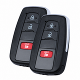 Smart Remote Key Fob Set of 2 for 2018-2021 Toyota C-HR MOZBR1ET 89904-F4020