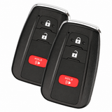 2 Smart Remote Key Fobs for 2019-2021 Toyota Corolla Hatchback HYQ14FBN 231451-2000