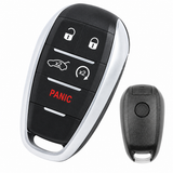 Smart Remote Key Fob for 2017-2020 Alfa Romeo Giulia 2018-2020 Stelvio KR5ALFA434 6EP44LXHAA
