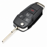 Four-Button Flip Key Shell for 2015-2018 Ford F-150 N5F-A08TDA 164-R8134
