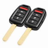 Remote Head Key Shell Set of 2 for 2013-2015 Honda Accord 2014-2015 Civic MLBHLIK6-1T