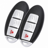 Smart Remote Key Fob Set of 2 for 2011-2015 Nissan Leaf CWTWB1U808